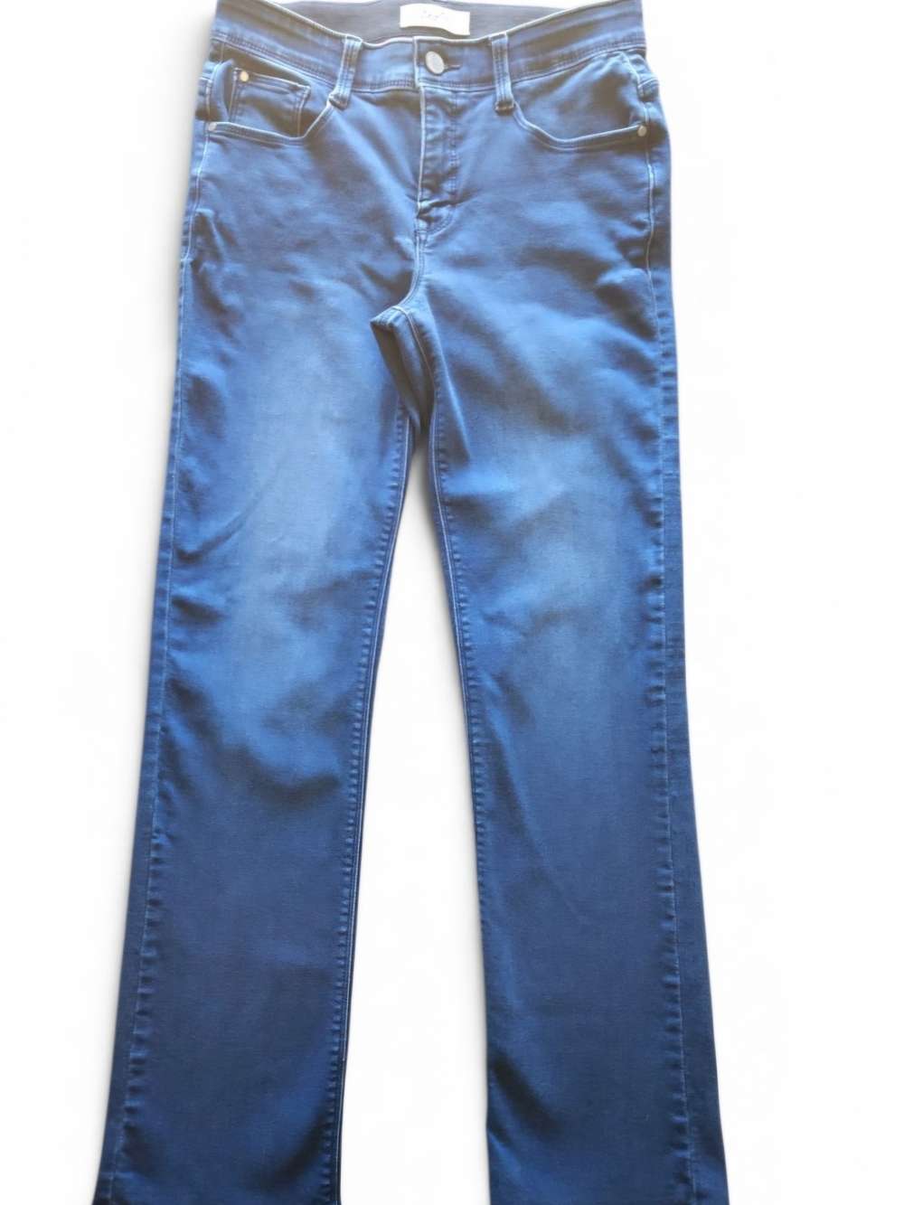 Angels Women’s Blue Straight-Leg Jeans